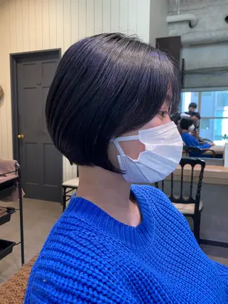 ショート 新宿 / Aujua ｿﾑﾘｴ🫧森田涼介のヘアスタイル