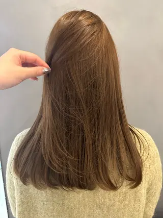 ミディアム カラー 三谷はるな /名古屋/本山のヘアスタイル