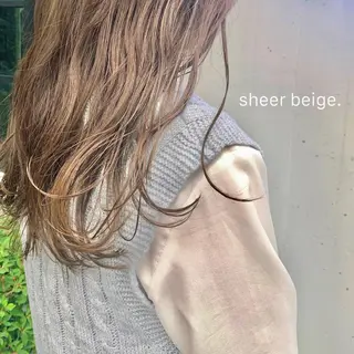 セミロング カラー RINA🧤 デザインとボブのヘアスタイル