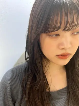 セミロング 三輪 恭平のヘアスタイル