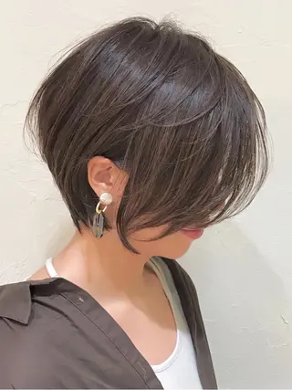 ショート カラー ✨大人ショート特化 /カットモデル/銀座のヘアスタイル