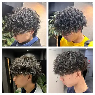 パーマ メンズ 🔥フェザーパーマ 特化🔥勇斗のヘアスタイル