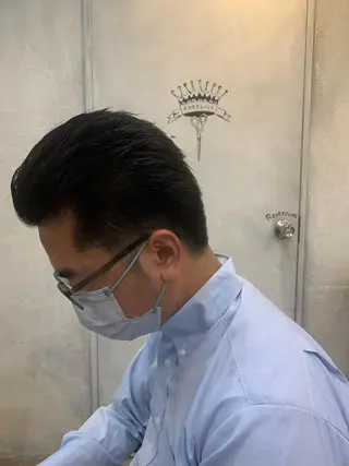 メンズ NUMBER天王寺 ほたる⭐️のヘアスタイル