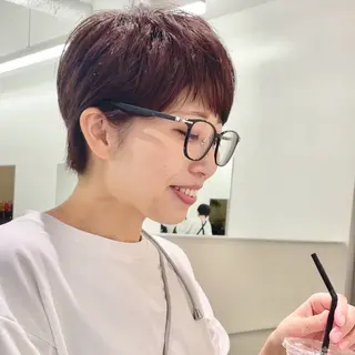 ショート 田中雄二 新潟駅南/BAEのヘアスタイル