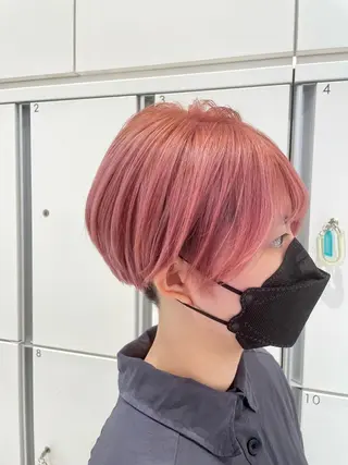 ショート GOAT_茅ヶ崎 キシ サクラのヘアスタイル