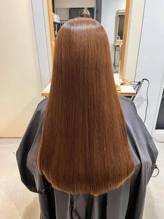 ロング 艶髪/縮毛矯正 /NATSUNOのヘアスタイル