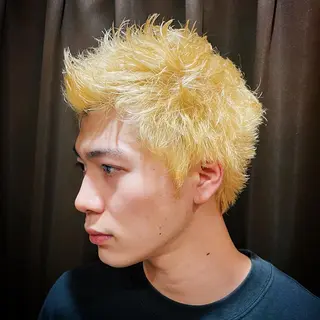 ショート カラー メンズ 新宿メンズヘア 原田睦人のヘアスタイル
