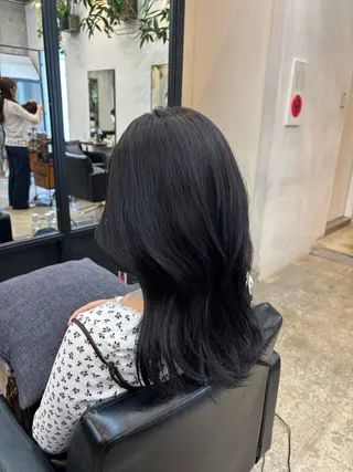 カラー さらさら縮毛矯正 得意です✨️なつみのヘアスタイル