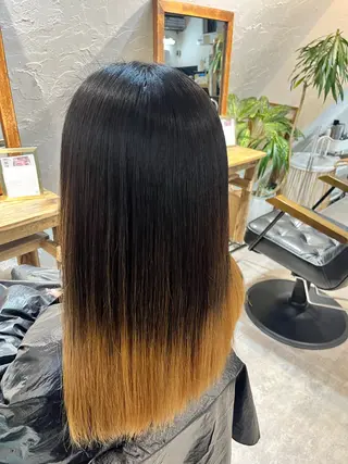 ミディアム 新宿/髪質改善 艶カラー👶Renaのヘアスタイル