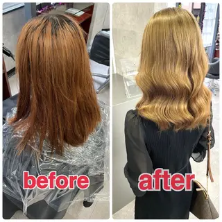 ミディアム カラー ハイトーンエクステ 🎩カズキ🎩のヘアスタイル