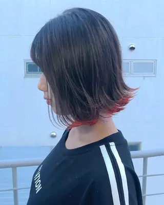 ショート カラー ヘアアレンジ 【池袋/スパイキー ショート】ⓝⓘⓜⓤのヘアスタイル