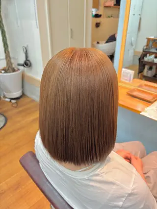 ミディアム カラー 髙木 優人のヘアスタイル