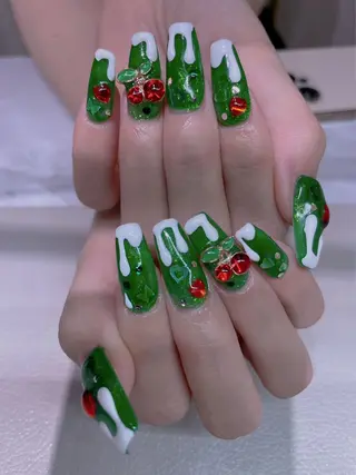 ネイル 長さだし専門店 M2　rikaのネイルデザイン