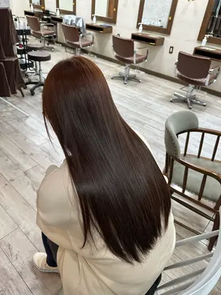 ロング カラー なぎは/似合わせ・ ナチュラルカラーのヘアスタイル