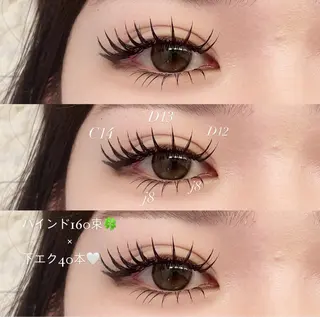 マツエク・マツパ 川副 陽のマツエク・マツパデザイン