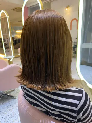 カラー 井出 くるみのヘアスタイル