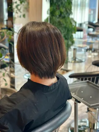 ショート 🩶無料カットモデル 🩶銀座/akaneのヘアスタイル