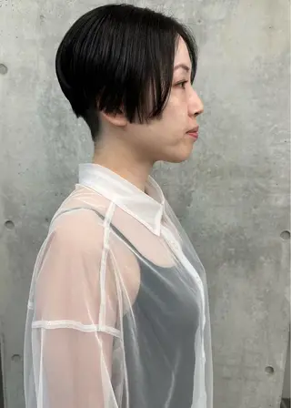 ショート ボブ/ゆるふわ ボブパーマ/とういのヘアスタイル