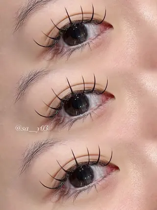 マツエク・マツパ 山下 紗采のマツエク・マツパデザイン