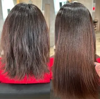 ミディアム 🫧髪質改善 ストレート✨飯塚🫧のヘアスタイル