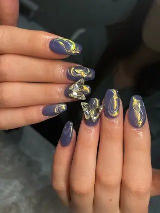 ネイル La・lieto 💜Chihaのネイルデザイン
