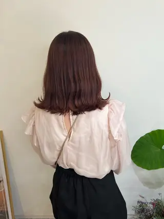 ミディアム cher. 新井瑞希のヘアスタイル