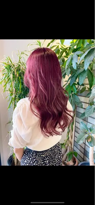 ロング EIGHTSOL博多 筑紫口店 溝口里穂のヘアスタイル