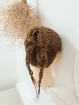 ヘアアレンジ 札幌円山ヘアメイク/ バーガスのヘアスタイル
