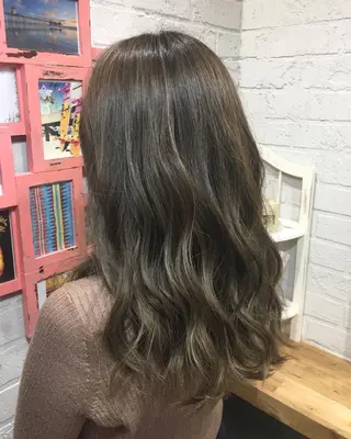 ロング カラー メンズhair /こえびのヘアスタイル