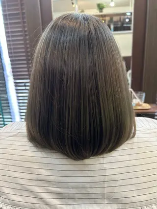 ミディアム カラー Re-PEP 大城のヘアスタイル