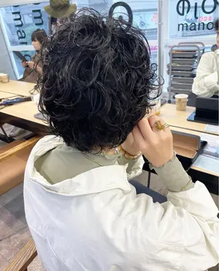 ショート パーマ イラブ ちかのヘアスタイル
