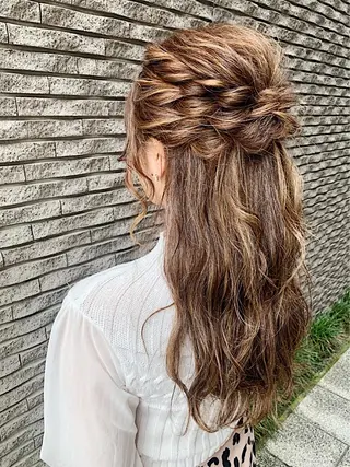 ロング 京都最安価エクステ muuka🦋のヘアスタイル
