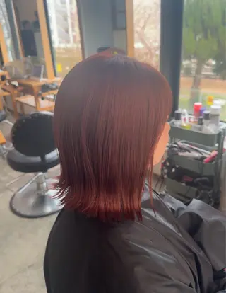 ショート 艶カラー 🩵NATSUKIのヘアスタイル