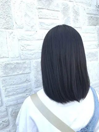 ミディアム たなか りなのヘアスタイル