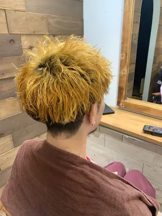ショート メンズデザイナー Jojiのヘアスタイル