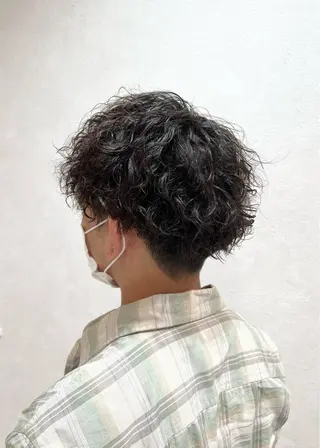 パーマ メンズ 瀬野凌介/メンズ カット/パーマのヘアスタイル