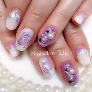 ネイル Lily*nail 🌻Mii🌻のネイルデザイン