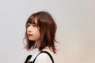 ミディアム お悩み解決美容師🩷 ♠️ベテランそめやのヘアスタイル