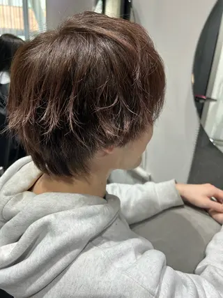 ショート カラー メンズ トキタ アオイのヘアスタイル