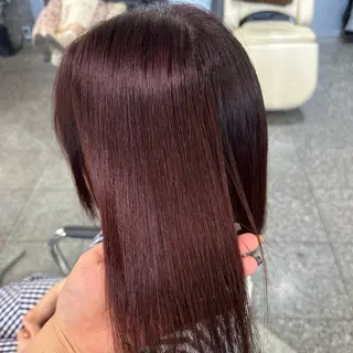 カラー 町田 里奈のヘアスタイル