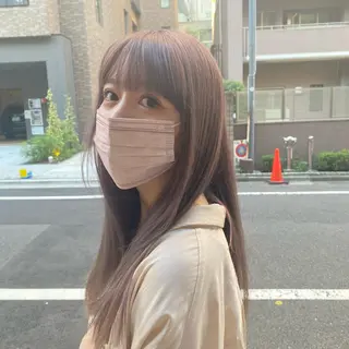 ロング ハイトーン/デザイン hirokiのヘアスタイル