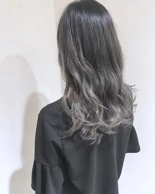 ロング カラー パーマ ヘアアレンジ 縮毛矯正/美髪 髪質改善/石田幸輔のヘアスタイル