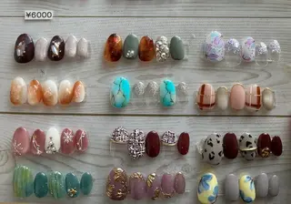 ミディアム hs nail salonのネイルデザイン