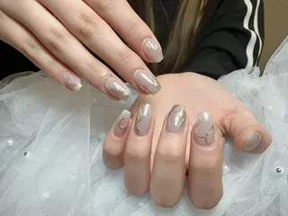 ネイル 🍄Rina🍄 韓国風ネイルのネイルデザイン