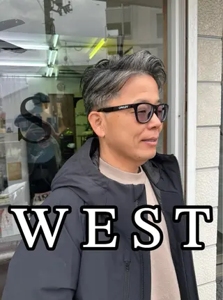 メンズ WEST✂︎AKI HIRO✂︎大和高田のヘアスタイル