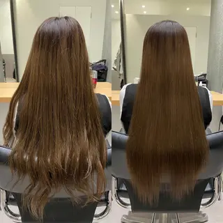ミディアム 髪質改善ヘアケア 艶髪特化/上田のヘアスタイル