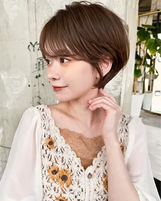 ショート 似合わせカット 🌈阿部辰洸🌈のヘアスタイル