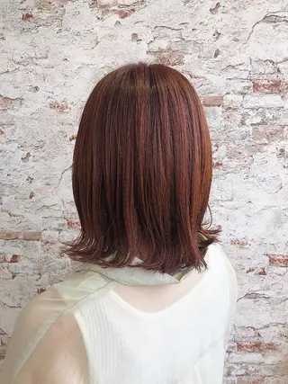 ミディアム 🫧髪質改善艶カラー _マエダ 🫧のヘアスタイル