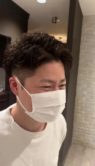 パーマ メンズ 【メンズ特化美容師】 🐍NAO🐍のヘアスタイル