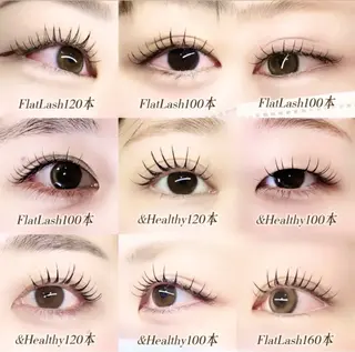 マツエク・マツパ Bellea Lash 代々木のマツエク・マツパデザイン